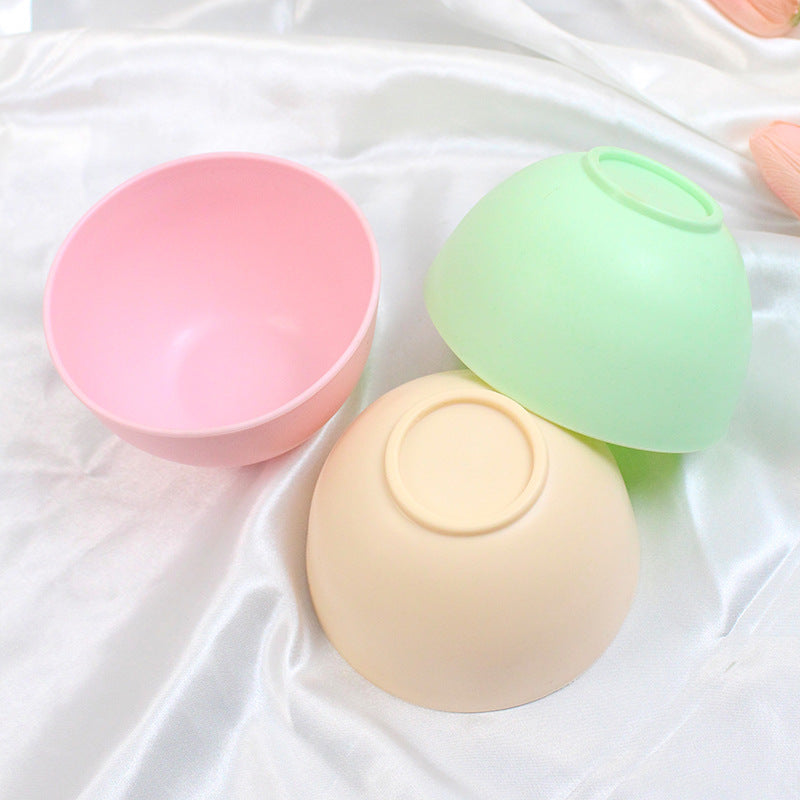 Beauty tpr imitation silicone mask bowl soft mask bowl stick silicone bowl mask beauty tool manufacturer wholesale