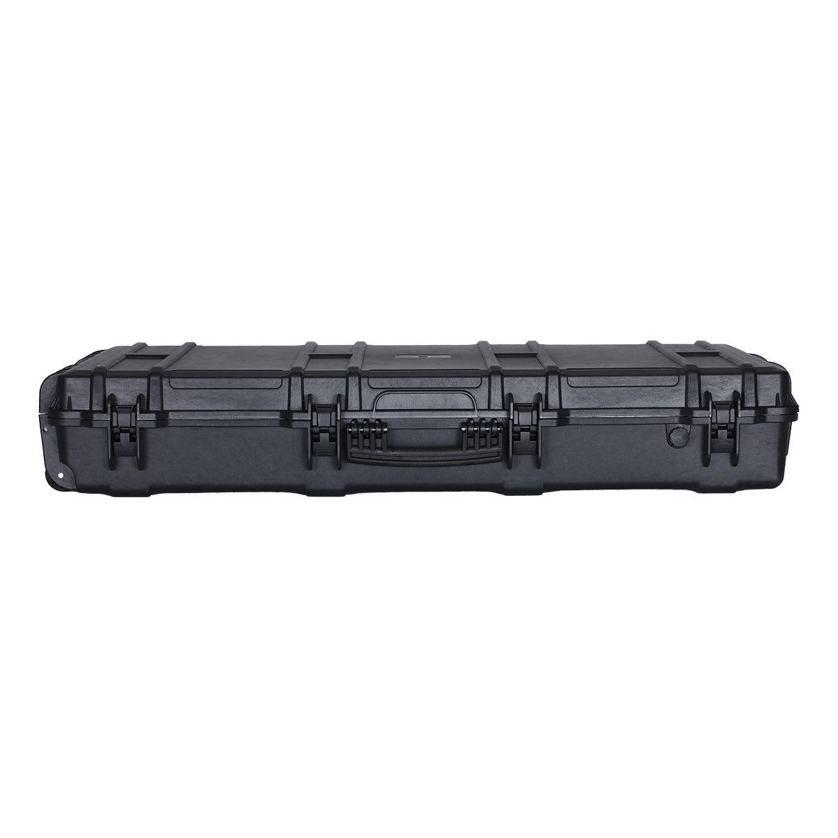 Roof protection box Long plastic portable tool box Fishing rod storage box Large equipment Instrument box with wheels can be towed