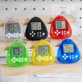 tetris game console - mini triangle handheld arcade game toy keychain charm