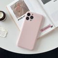 New iphone 16 case, soap-like liquid tpu solid color full coverage protective case for apple 15 pro max