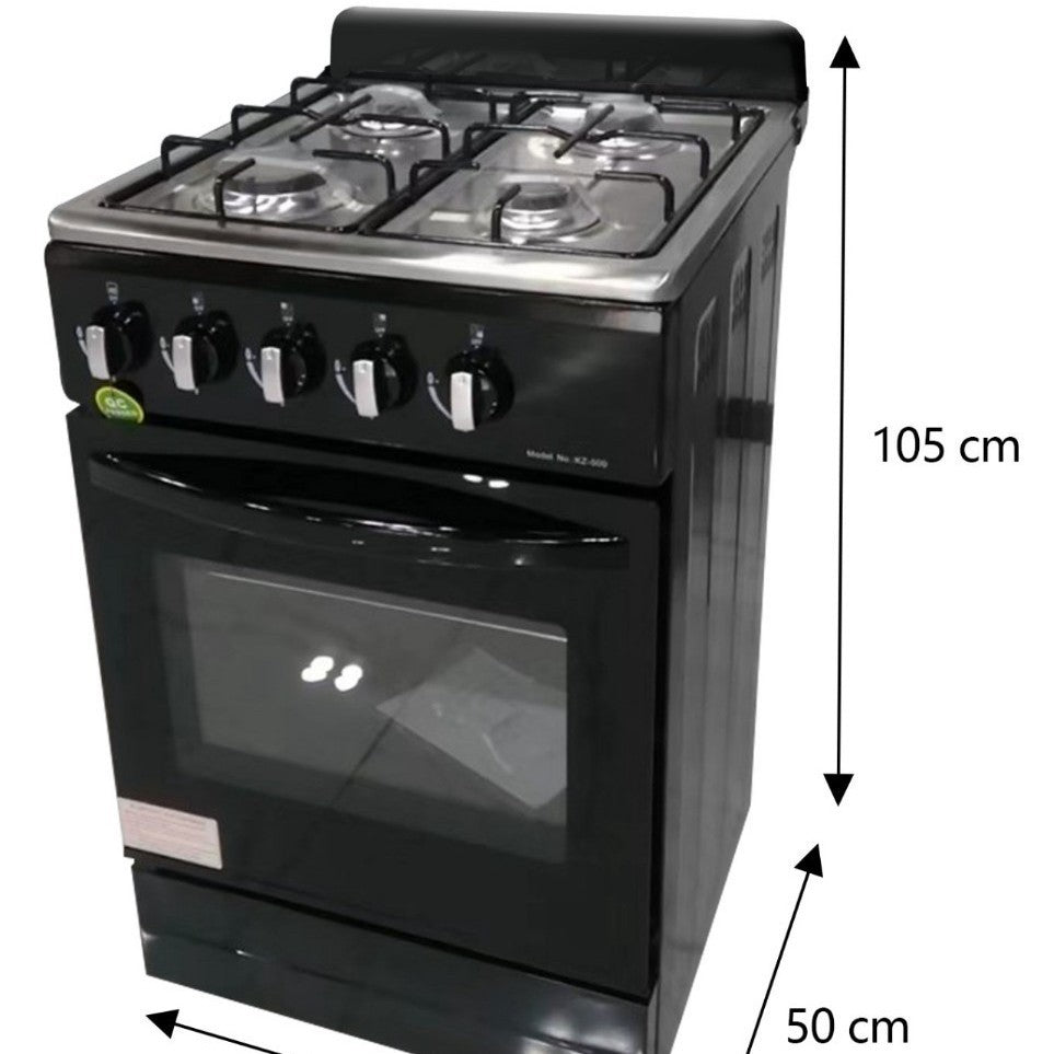 500 four 4 gas stove stove plus storage cabinet one-piece upright burner machine cabinet export factory direct sales