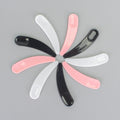 Crescent-shaped spoon mask dispensing scraper cream cosmetic packaging digging stick cream dispensing stirring arc-shaped mixing stick spoon