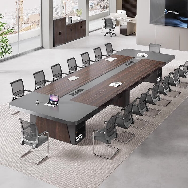 Saint li conference table and chairs negotiation table long table large office conference training table simple modern