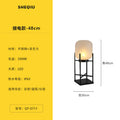 Outdoor waterproof solar powered floor lamp - perfect for villas, courtyards, patios, gardens, lawns, and yards - decorative ambient lighting