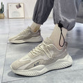 2025 new winter breathable korean style trendy mesh athletic men's shoes versatile casual spring running dad shoes