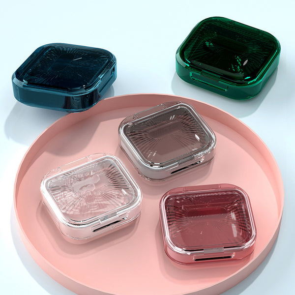 Xinle Factory Invisible Braces Box Orthodontic Retainer Storage Box Orthodontic Orthodontics Portable Storage Box