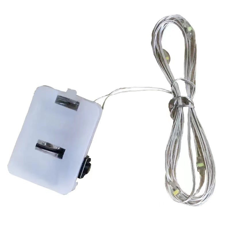 Led Internet celebrity light string battery box birthday cake decorative light string light gift box lover happy holiday copper wire lanterns