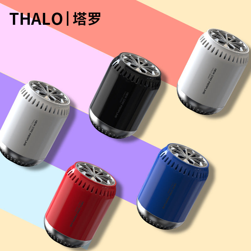 Car air freshener solid balm - automotive fragrance diffuser, long-lasting home air freshener, interior air purifier