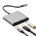 usb-c to hd 3-in-1 mi docking station 60hz hub 3.0 converter type-c expansion dock