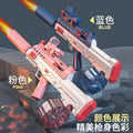 New cross-border automatic continuous fire 95 water gun with lights and fireworks for boys and girls - summer outdoor water play toy