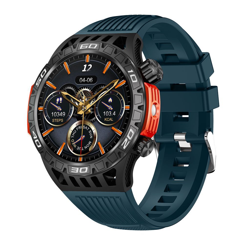 Ht22 smart watch: bluetooth calling, heart rate & blood pressure monitoring, fitness tracking, tech-infused touchscreen smart bracelet