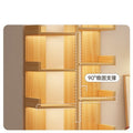 Simple bookshelf storage rack floor-standing for home wall-mounted small bookcase living room storage rack storage rack office cabinet