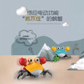 new product automatic escape crab toy electric sensor kids infants 0-3 years old male and female babies learning to crawl