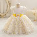 export baby dress short one year old western style new arrival princess dress three-dimensional butterfly birthday skirt cute