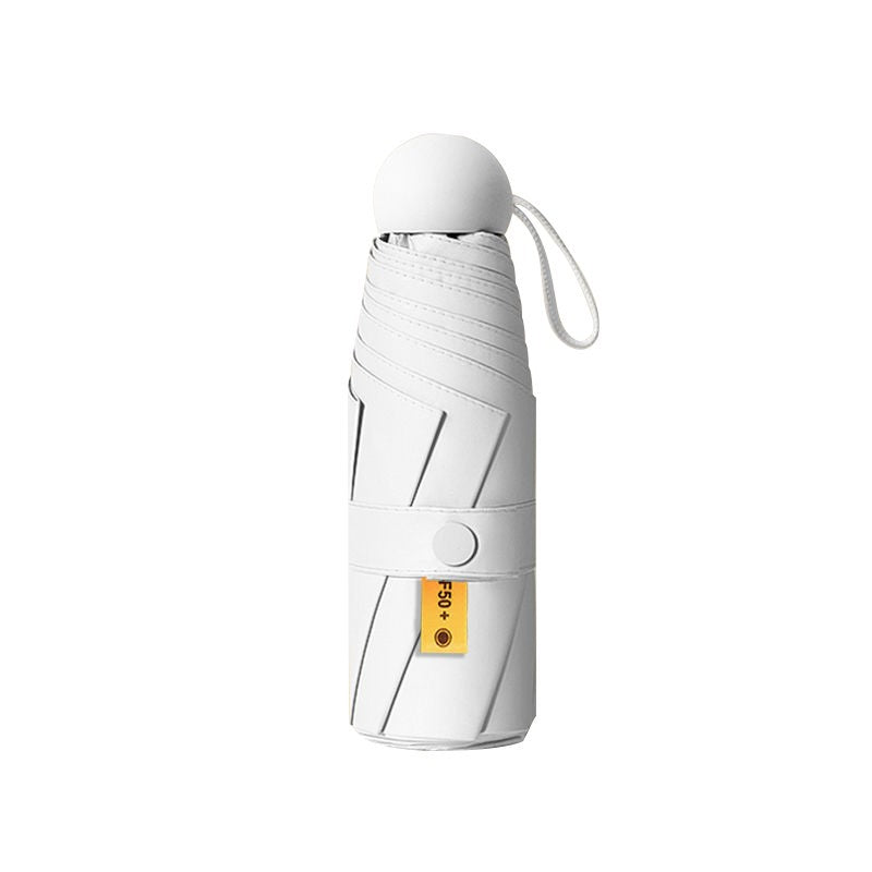 50% off capsule umbrella sun umbrella sun umbrella mini rain or shine umbrella women's portable customizable logo wholesale