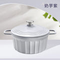 Household double-ear pot enamel pot non-stick pot stew pot popular large-capacity soup pot high-looking stew pot spot wholesale