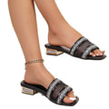 2026 summer new women's platform wedge heel mule sandals with mesh upper - comfortable, breathable, european & american style
