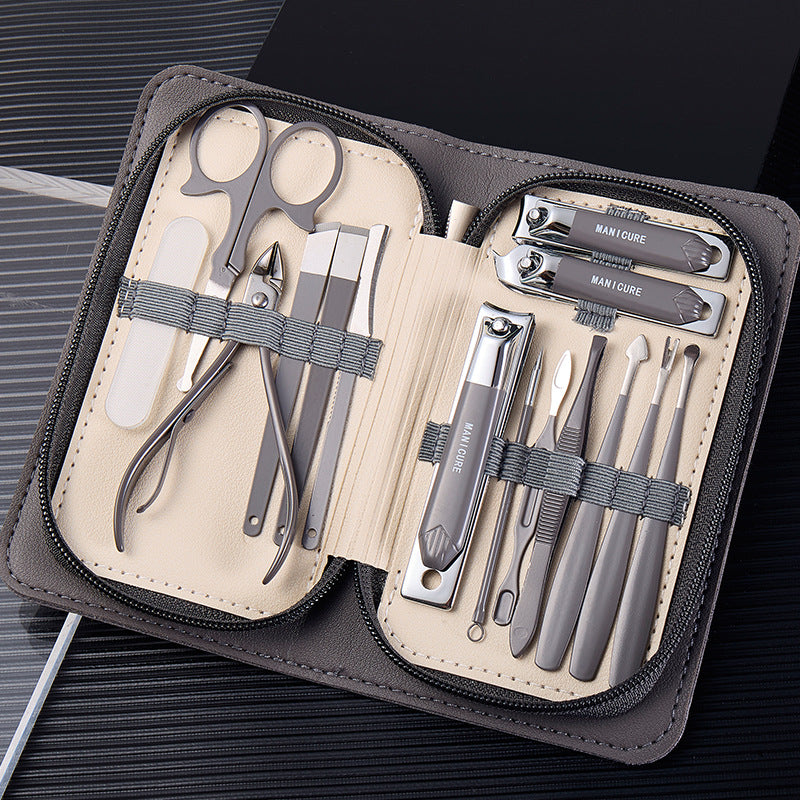 High-quality stainless steel nail clippers & manicure tool set - professional nail care kit for wholesale