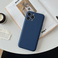 New iphone 16 case, soap-like liquid tpu solid color full coverage protective case for apple 15 pro max