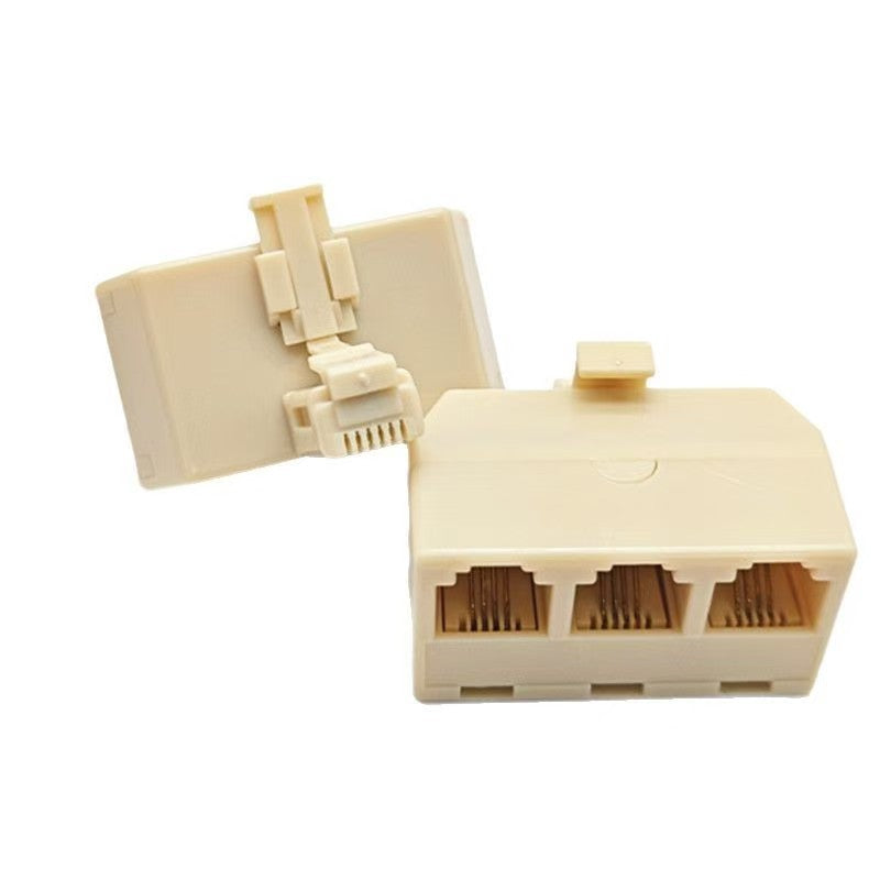 Phone box RJ11 phone one point three 6P4C phone accessories socket phone horn phone one turn three adapter