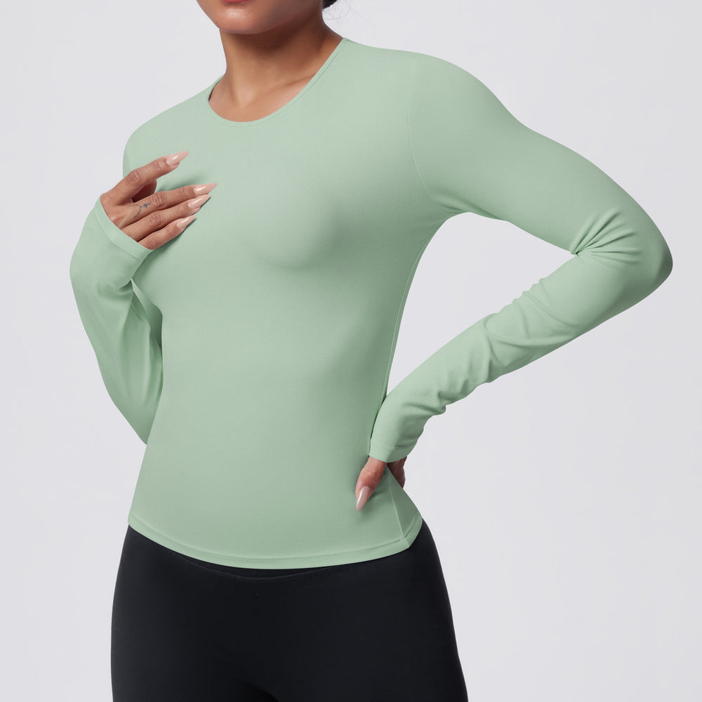 New casual sporty t-shirt - slim fit, quick-dry, breathable yoga top for women - perfect for running, training, and fitness