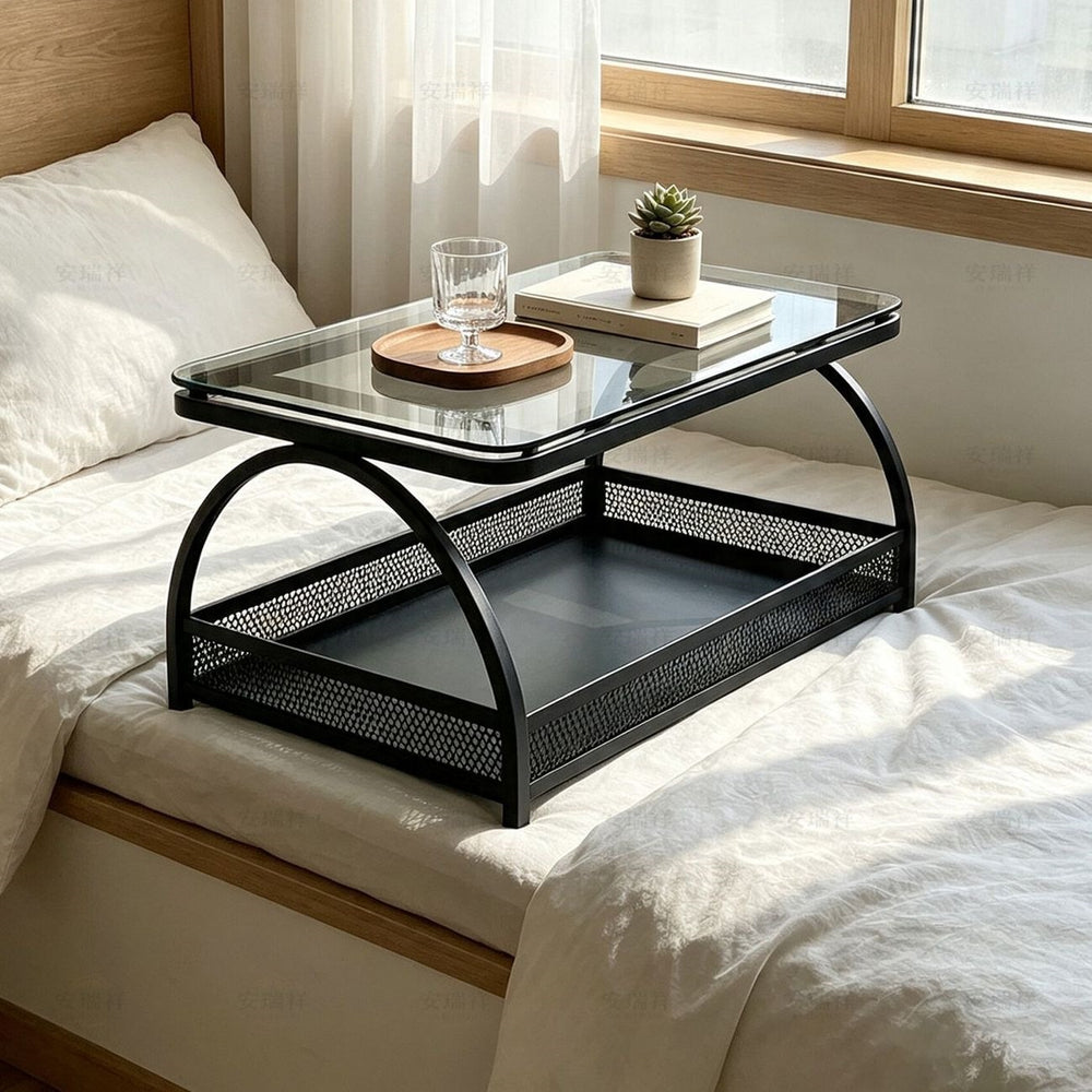 Bay window small table cream style tatami tea table window sill small coffee table three-piece bedroom low table balcony kang table