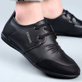 Men's spring new soft leather loafers business casual men's leather shoes slip-on tiktok viral hot seller