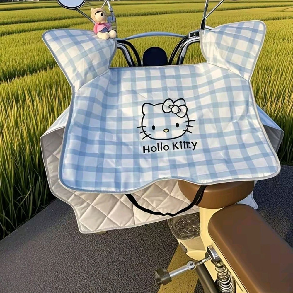 Electric vehicle windshield, waterproof, rainproof, summer sun protection, windproof battery sunshade, motorcycle spring and autumn heat insulation, summer thin model