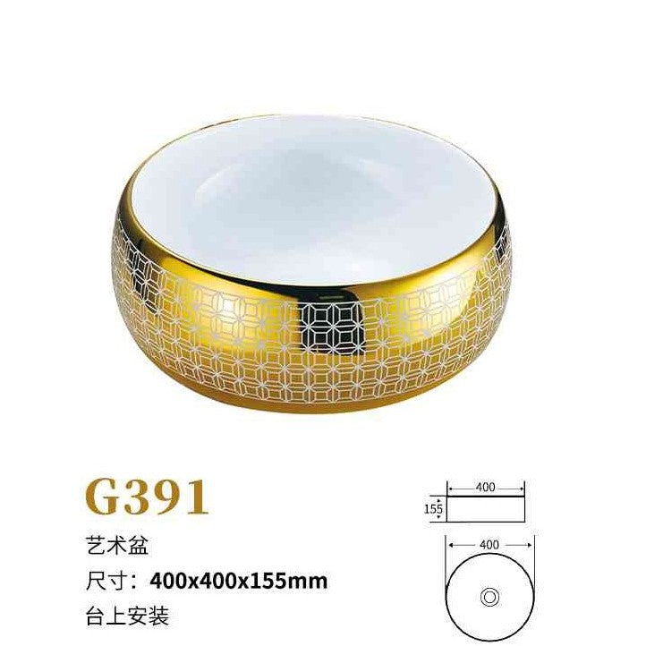 陶瓷台上盆轻奢洗手盆艺术盆洗脸盆小户型家用酒店民宿台上盆加深