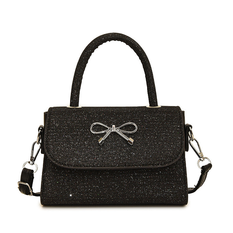 New niche ins shoulder messenger bag personalized fashion handbag 2025 spring foreign style gentle small square bag
