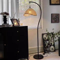 French medieval atmosphere mushroom floor lamp classy fishing lamp living room sofa bedside lamp bedroom bedside lamp cream style