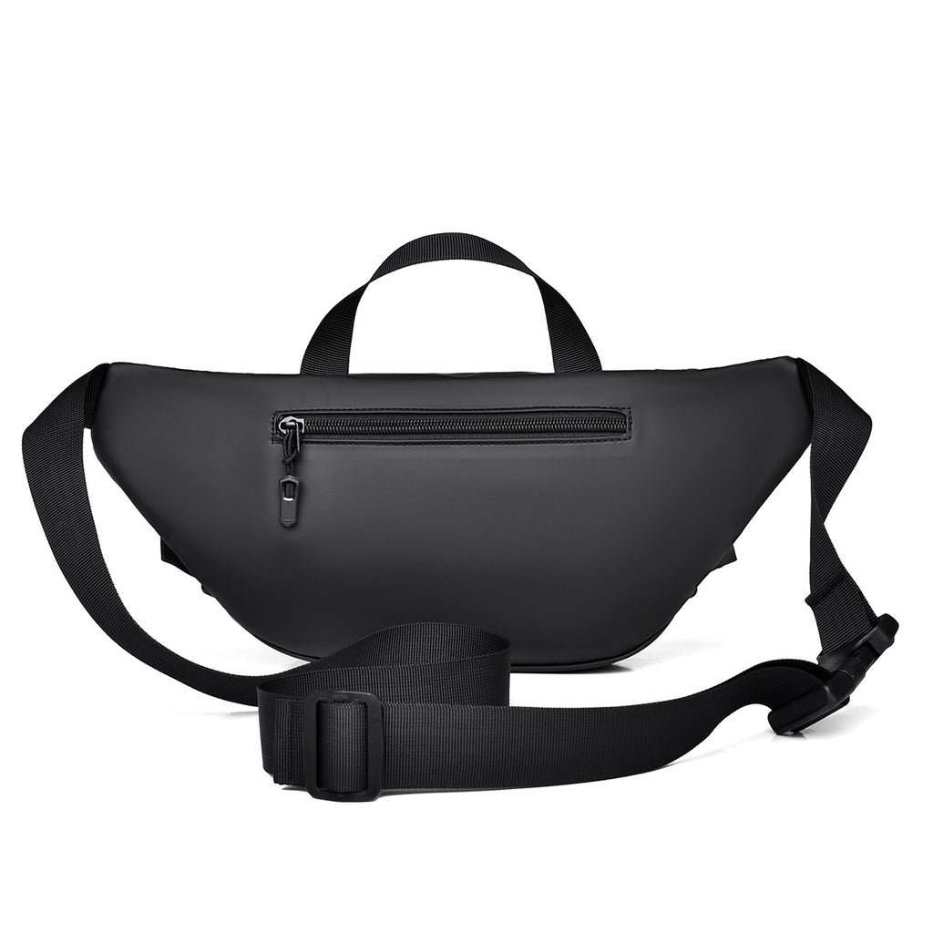 Crossbody bag men's trendy cool multi-functional breast bag 2023 new simple fanny pack shoulder bag men's bag personalized backpack