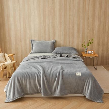 Milk fleece blanket office nap blanket sofa air conditioner blanket coral fleece bed single quilt bed