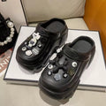 Thick sole crocs women's new arrival heightenednon-slipfashionpopular popular beach sandals outwear summer wholesale