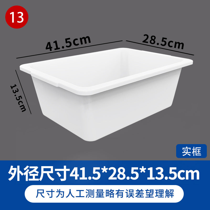 Shelf Storage Box Storage Box Classification Oblique E-commerce Warehouse Carton Parts Material Storage Box Plastic Box