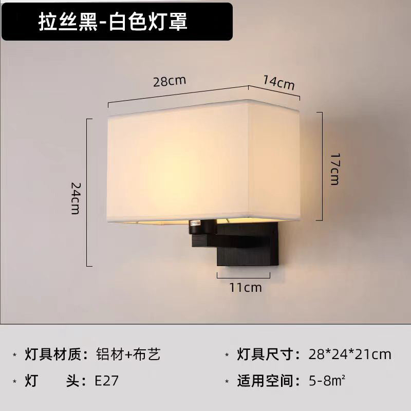 cross-border hotel bedside reading wall lamp - minimalist modern design for hotel rooms, living rooms, and bedrooms - creative wall lighting