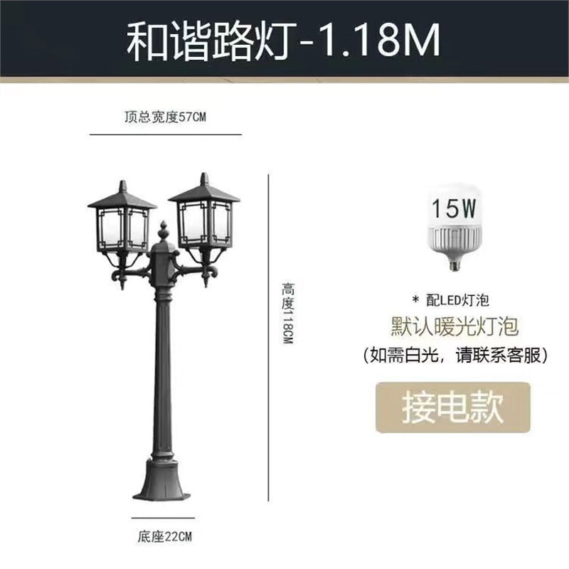 Solar powered lawn lights - outdoor patio lights - waterproof pathway ground lights - stake lights for lawns, villas, gardens, and landscaping