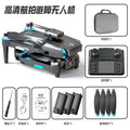 M107 drone: brushless, intelligent obstacle avoidance, optical flow, extended flight time, hd aerial photography remote control aircraft