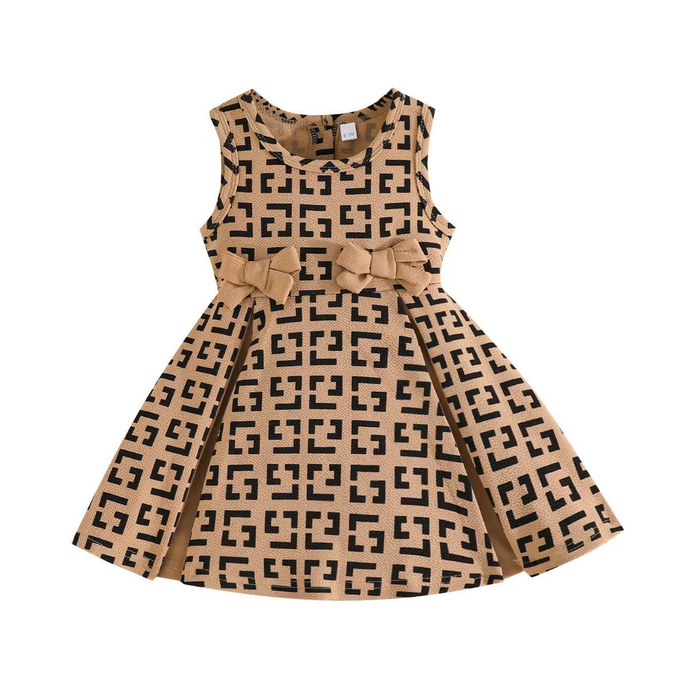 Kids clothing cross-border exclusive iexport fashion children's clothing new arrival children's european and american girls' dress