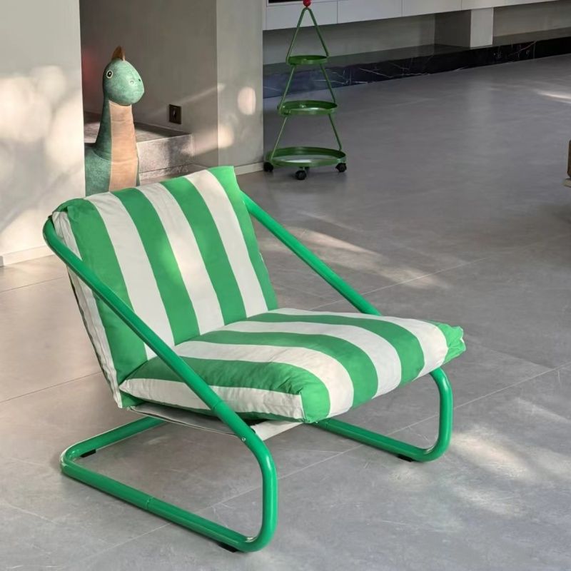 For homecasual single sofa chair living room chair adult plaid balcony lazy lounge chair manufacturer armrest home