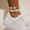Bohemian anklet wholesale - european & american cross-border seaside holiday shell jewelry - summer fashion starfish braided anklets