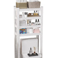 Washing machine rack - freestanding laundry shelf for home, balcony, over toilet storage, bathroom toilet storage rack
