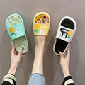 2025 hot-selling women's slippers: stylish, thick-soled, cloud-like comfort for outdoor wear, dorm life, and home use. non-slip, odor-resistant, and perfect for summer