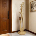 Clothes rack, coat rack, floor-standing clothes rack, for home bedroom, all solid wood, high-end solid wood clothes rack, floor-standing