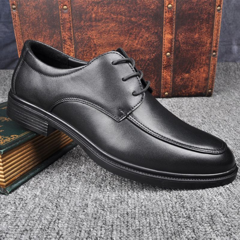 2025 summer new arrivals: casual leather shoes - soft sole, business formal, wear-resistant, non-slip, stylish, versatile, perfect for work and business