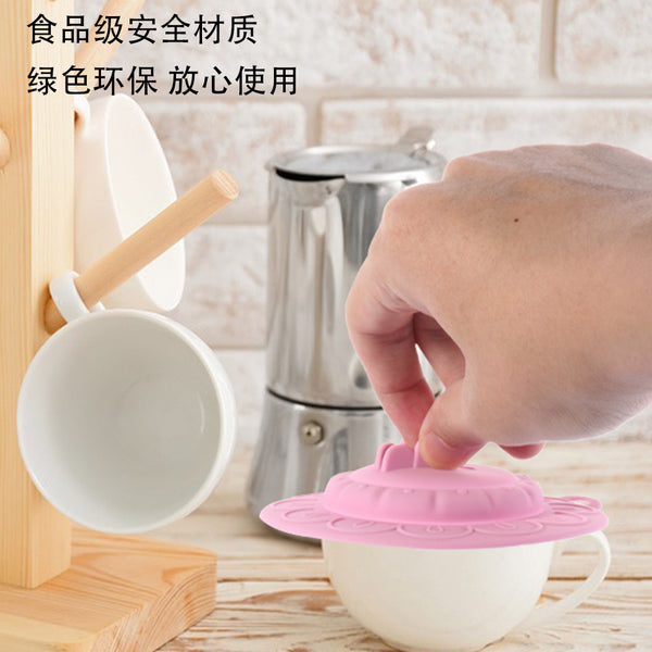 Silicone multi-functional sealing cover can be decompressed according to the suction cup fresh-keeping cover anti-odor cup vacuum self-priming sealing cover