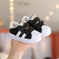 Spring & fallkids sneakers white shoes soft bottom toddler shoes boys sports shoes baby girl shoes baby shoes shell toe
