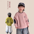 Boys' sweatshirt - spring/autumn  new collection - kids' long-sleeve autumn base layer - stylish boy's casual pullover top - trendy
