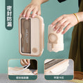Student lunch box microwaveable japanese lunch box fresh-keeping grids portable tableware plastic square lunch box gift