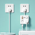 86-type socket with usb fast charging, one-to-multiple usb home power strip adapter, multi-function socket